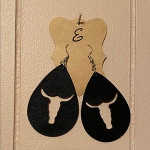 Longhorn earrings